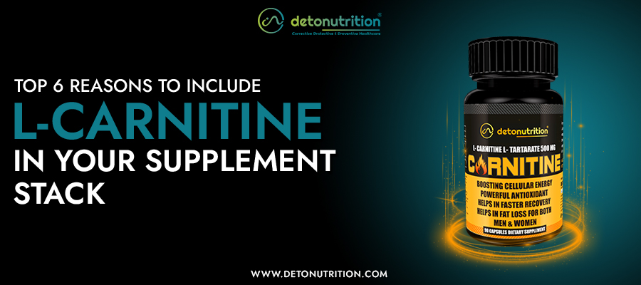 Top 6 Reasons to Include L-Carnitine in Your Supplement Stack