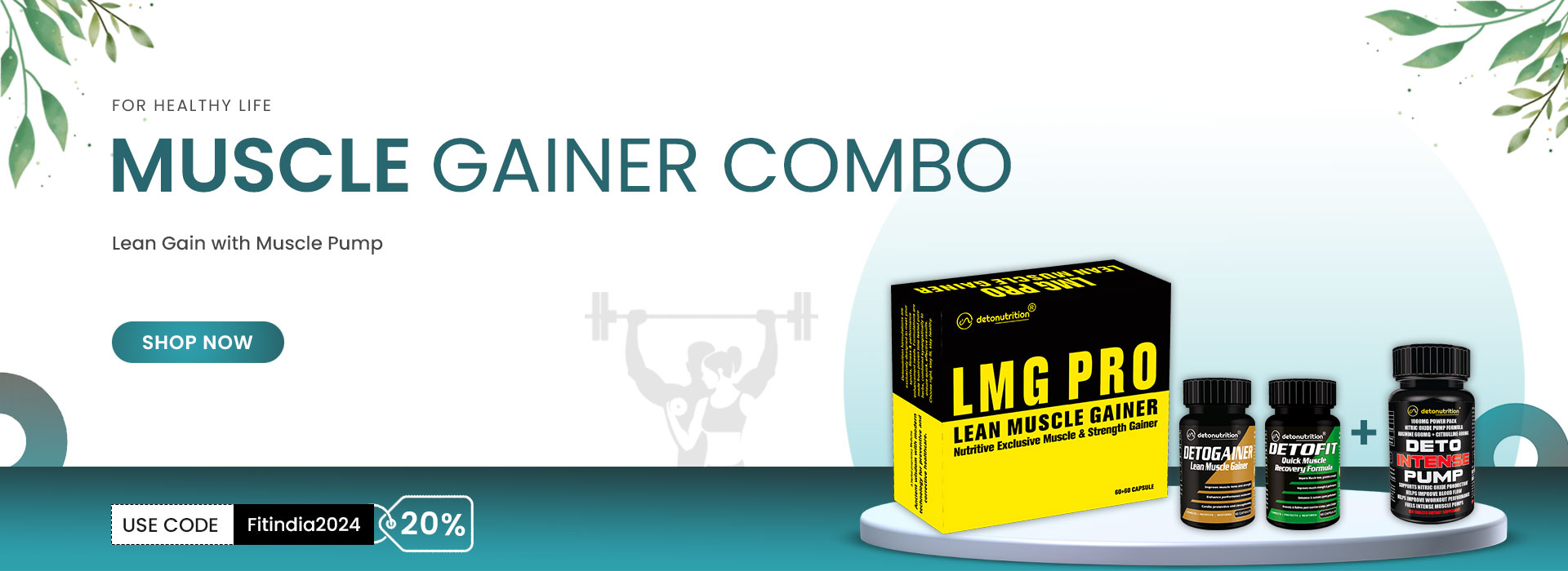 Muscle gainer combo