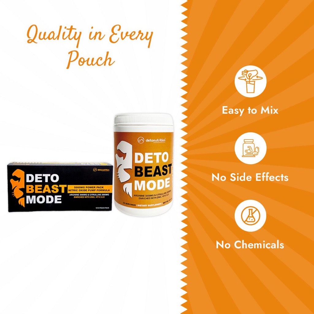 Deto Beast Mode -30 Servings