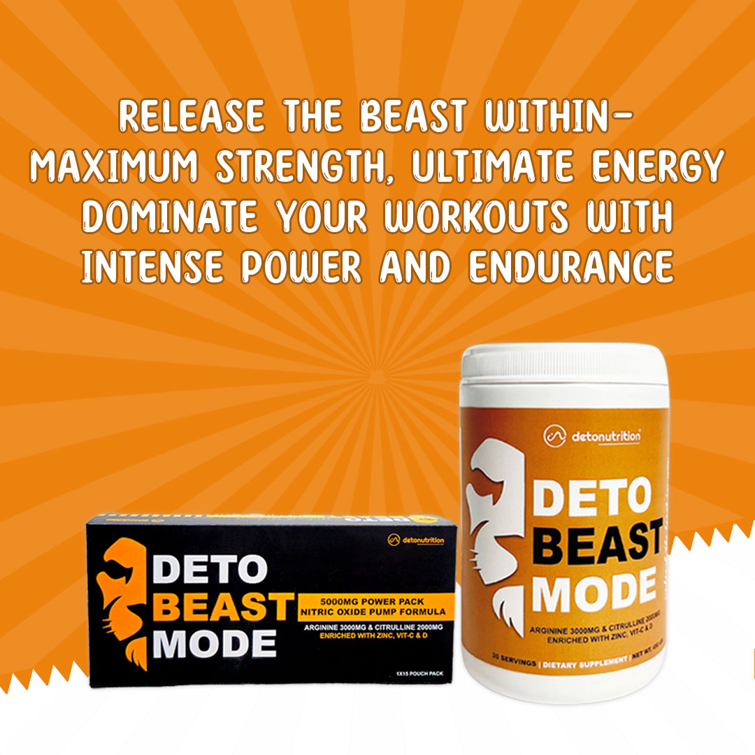 Deto Beast Mode -15 Pouches Pack